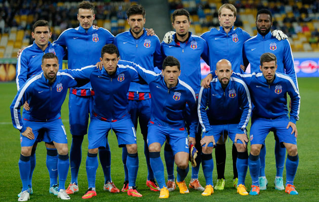 The club formerly known as Steaua Bucharest.