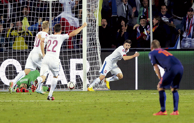 Czech soccer league, 9th round, Slavia Prague vs Sparta Prague on September  29, 2012, Prague, Czech