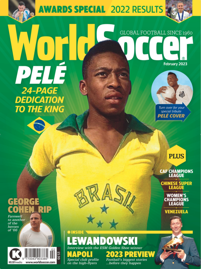 Out Now World Soccer February 2023 World Soccer